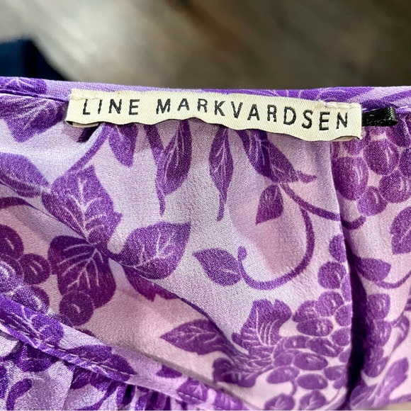 Line Markvardsen Purple Grape Midi/Maxi Dress - Picture 11 of 12